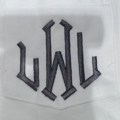 BLOOPER CLOTHING: Monogrammed Tank Top