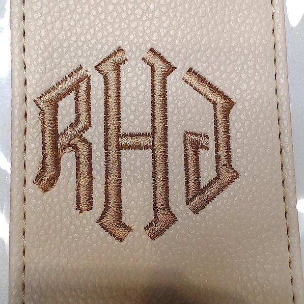 BLOOPER BAG: Monogrammed Clear Stadium Crossbody Bag
