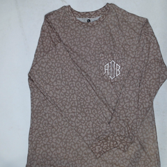 BLOOPER CLOTHING: Monogrammed Long Sleeve Shirt