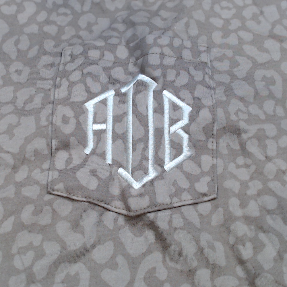 BLOOPER CLOTHING: Monogrammed Long Sleeve Shirt