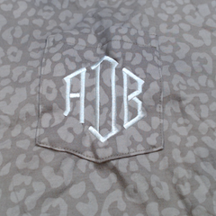 BLOOPER CLOTHING: Monogrammed Long Sleeve Shirt