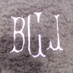 BLOOPER CLOTHING: Monogrammed Sherpa Pullover
