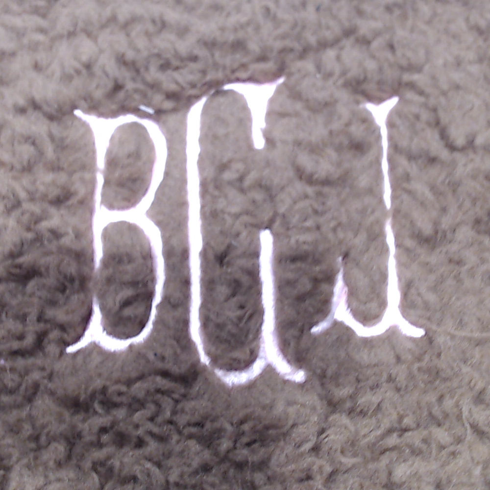BLOOPER CLOTHING: Monogrammed Sherpa Pullover