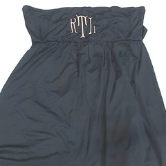 BLOOPER SWIM: Monogrammed Beach Cover Up
