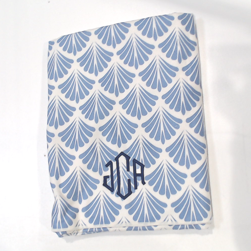 BLOOPER SWIM: Monogrammed Beach Towel