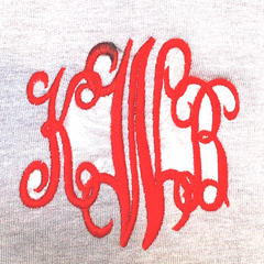 BLOOPER KIDS Monogrammed Kids Pullover Sweatshirt