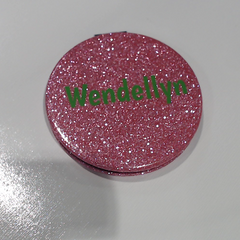 BLOOPER ACCESSORY: Monogrammed Compact Mirror