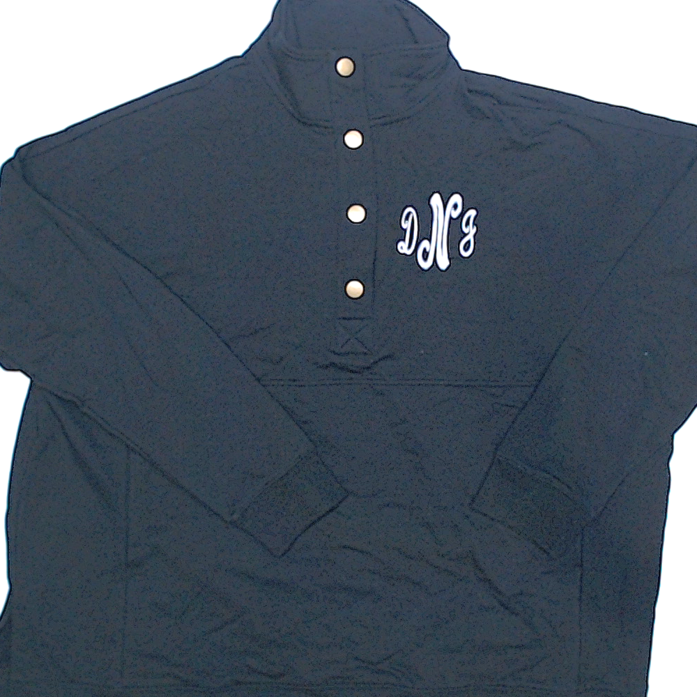 BLOOPER CLOTHING: Monogrammed Pullover