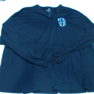 BLOOPER CLOTHING: Monogrammed Peplum Top