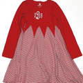 BLOOPER KIDS: Monogrammed Kids Twirl Dress