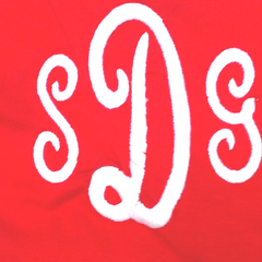 BLOOPER KIDS: Monogrammed Kids Twirl Dress