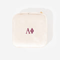 alpha phi velvet travel jewelry case