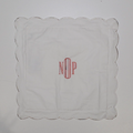 BLOOPER ACCESSORY: Monogrammed Pillow Sham