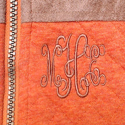 BLOOPER KIDS: Monogrammed Kids Quilted Vest