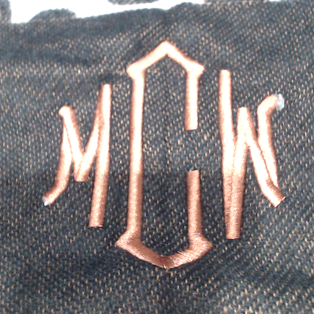 BLOOPER ACCESSORY: Monogrammed Leopard Scarf
