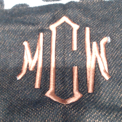 BLOOPER ACCESSORY: Monogrammed Leopard Scarf