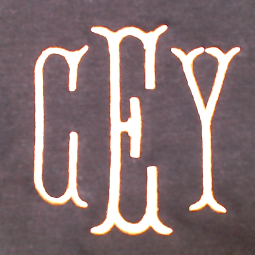 BLOOPER CLOTHING: Monogrammed Quarter Zip Sweatshirt