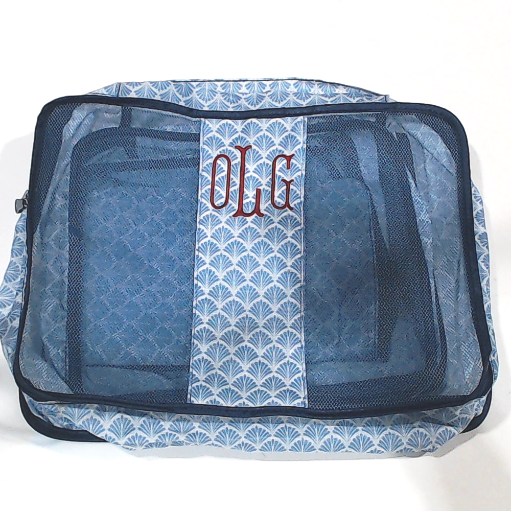 BLOOPER BAG: Monogrammed Packing Bag Set