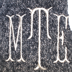 BLOOPER KIDS: Monogrammed Youth Knit Vest