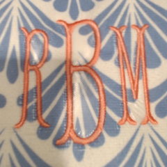 BLOOPER SWIM: Monogrammed Beach Towel