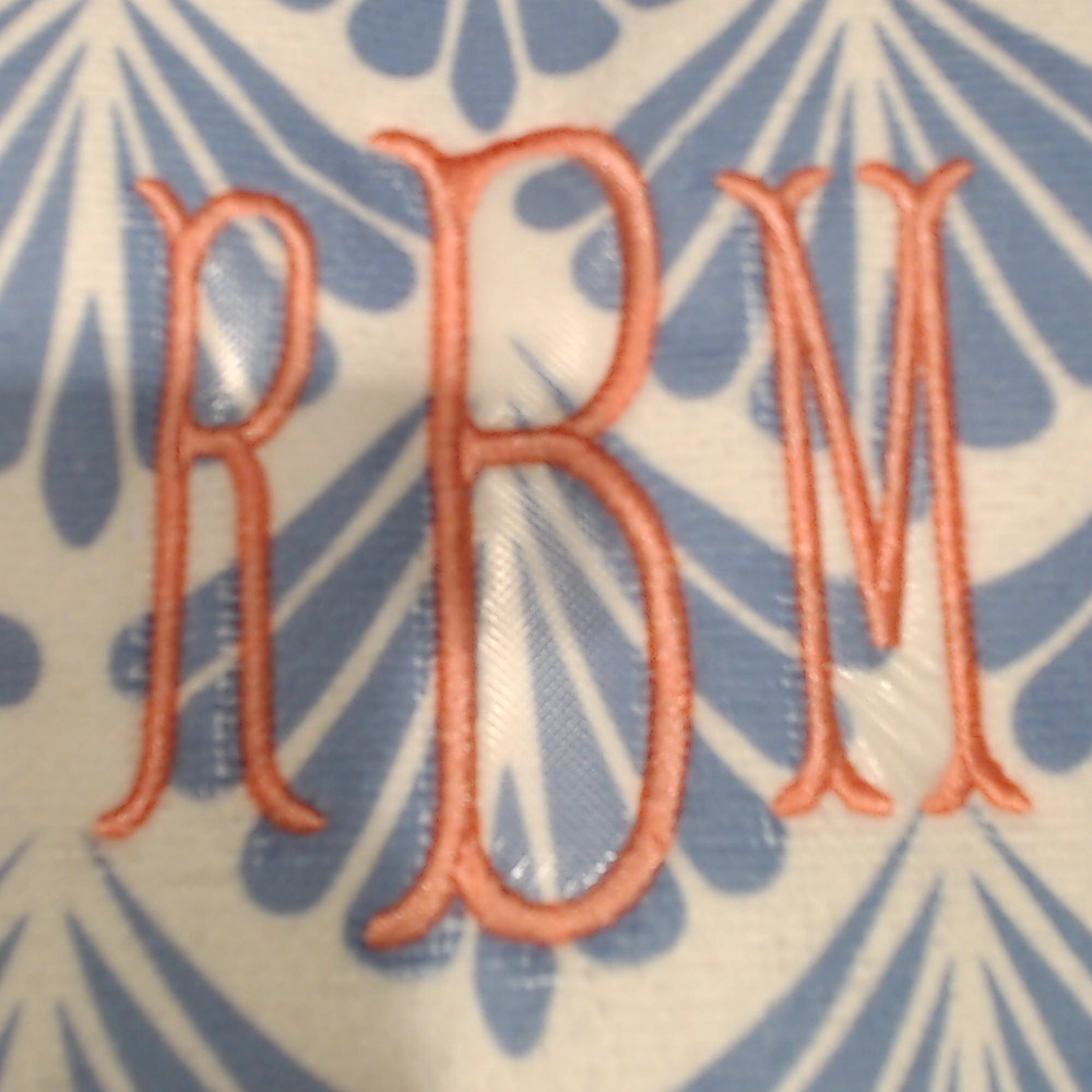 BLOOPER SWIM: Monogrammed Beach Towel