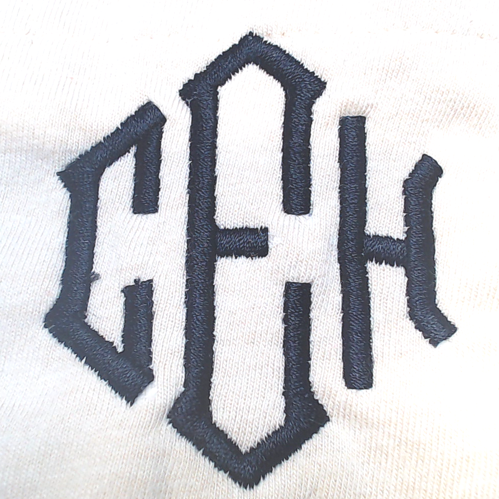 BLOOPER KIDS: Monogrammed Kids Long Sleeve Shirt