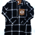 BLOOPER CLOTHING: Monogrammed Plaid Dress