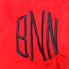 BLOOPER CLOTHING: Monogrammed Skort