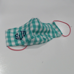 BLOOPER ACCESSORY: Monogrammed Face Mask