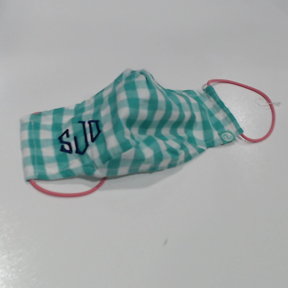 BLOOPER ACCESSORY: Monogrammed Face Mask