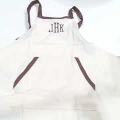 BLOOPER CLOTHING: Monogrammed Canvas Apron