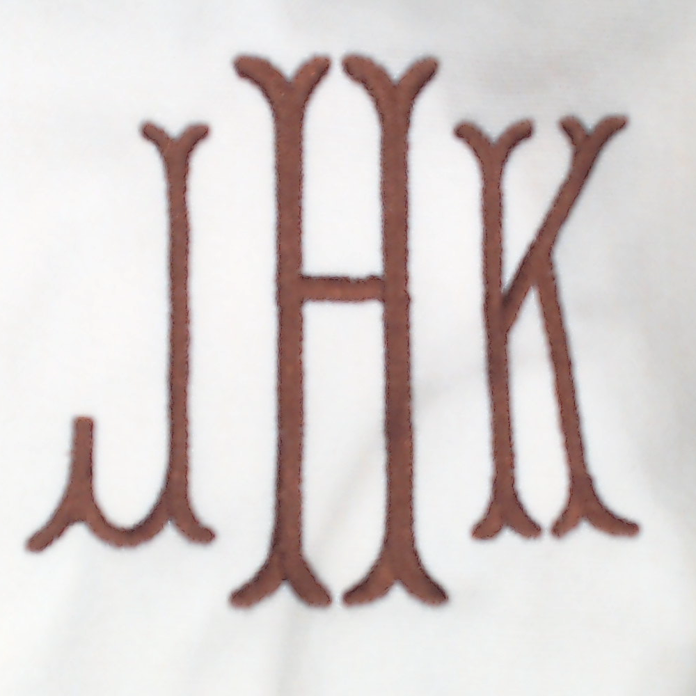 BLOOPER CLOTHING: Monogrammed Canvas Apron