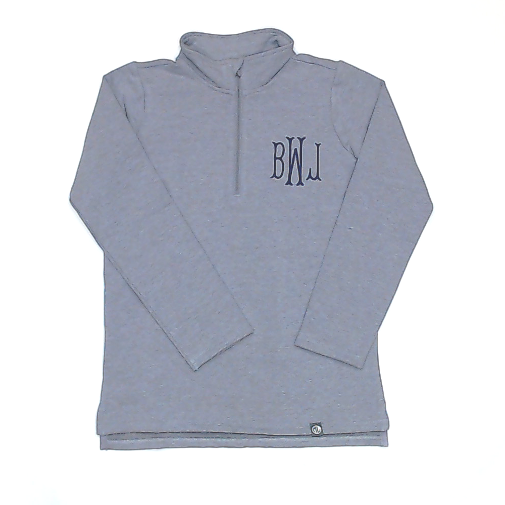 BLOOPER KIDS: Monogrammed Kids Pullover Sweatshirt