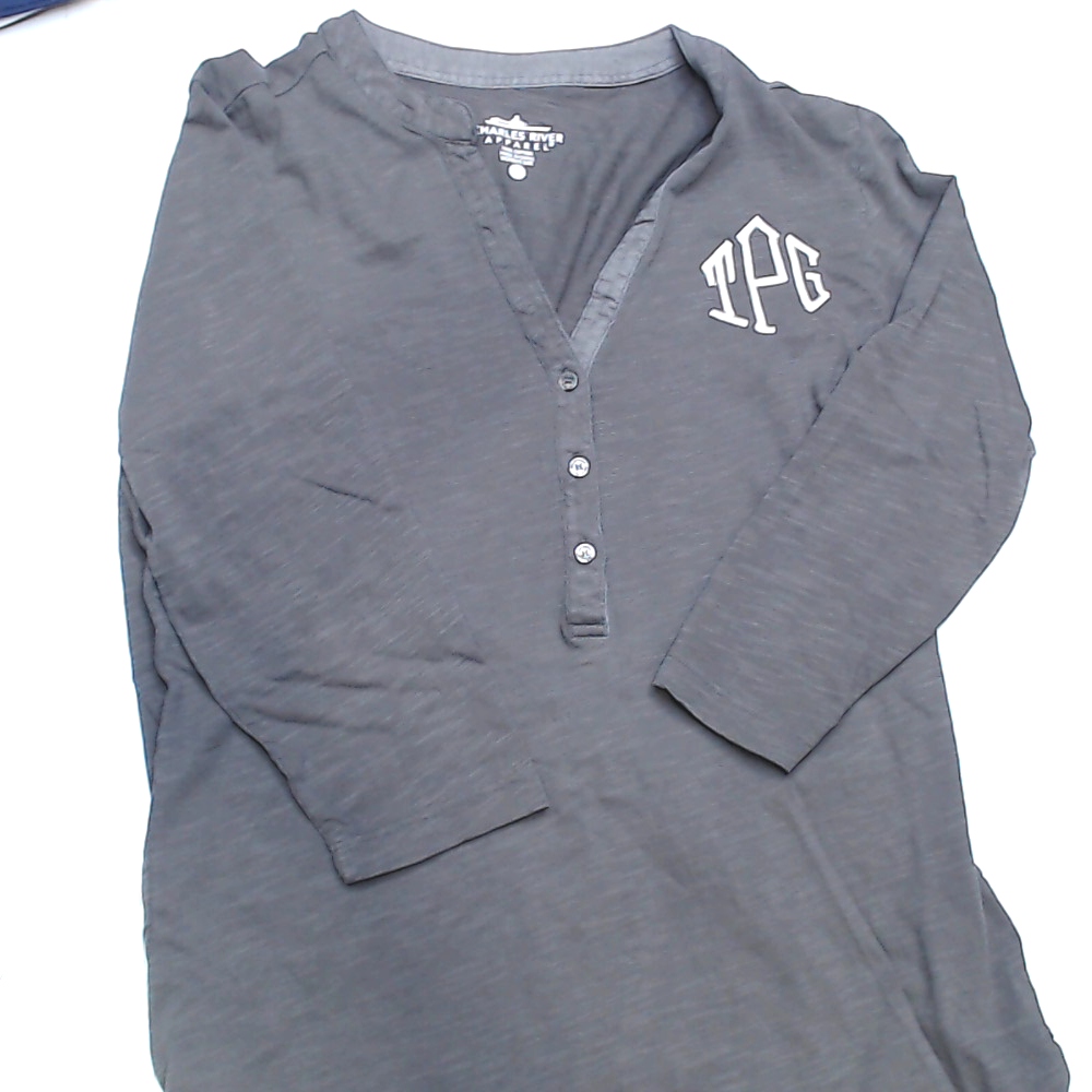 BLOOPER CLOTHING: Monogrammed Henley