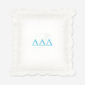 Delta Delta Delta Pillow Sham | Sorority Custom Pillow Cover