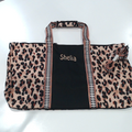 BLOOPER BAG: Monogrammed Weekend Bag