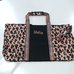 BLOOPER BAG: Monogrammed Weekend Bag