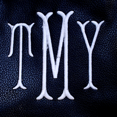 BLOOPER BAG: Monogrammed Saddlebag