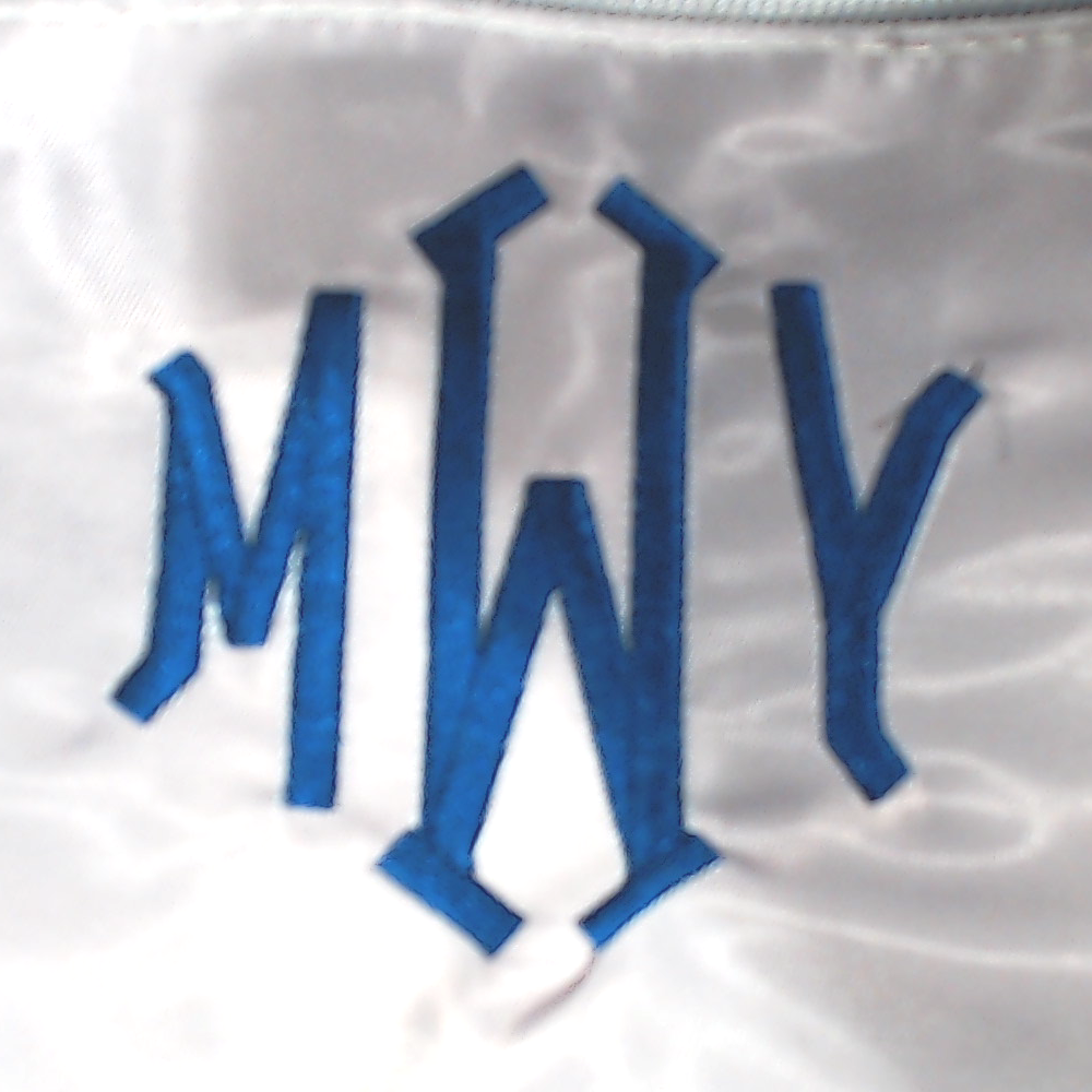 BLOOPER BAG: Monogrammed Carry On Weekender