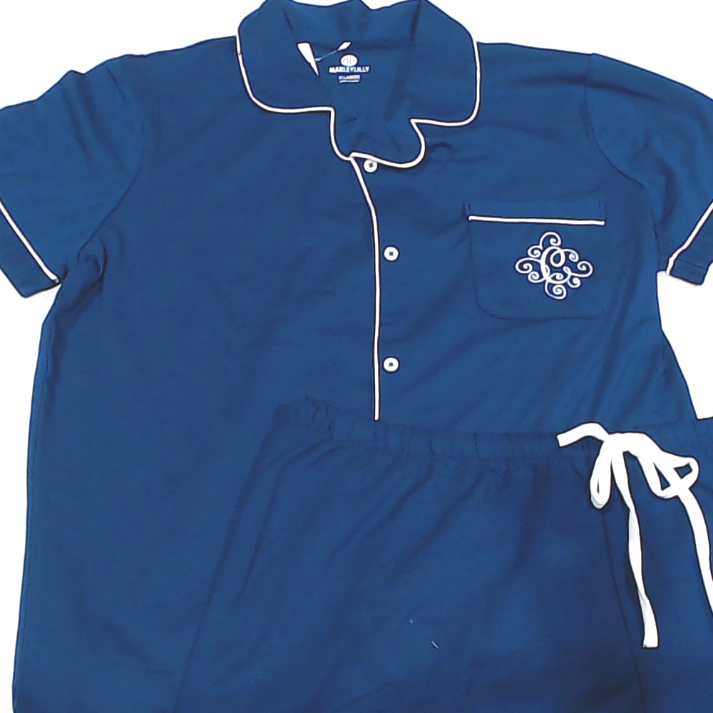 BLOOPER CLOTHING: Monogrammed Classic Sleep Set