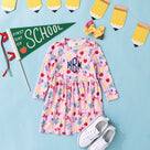Monogrammed Girls Twirl Dress | ABC Blooms