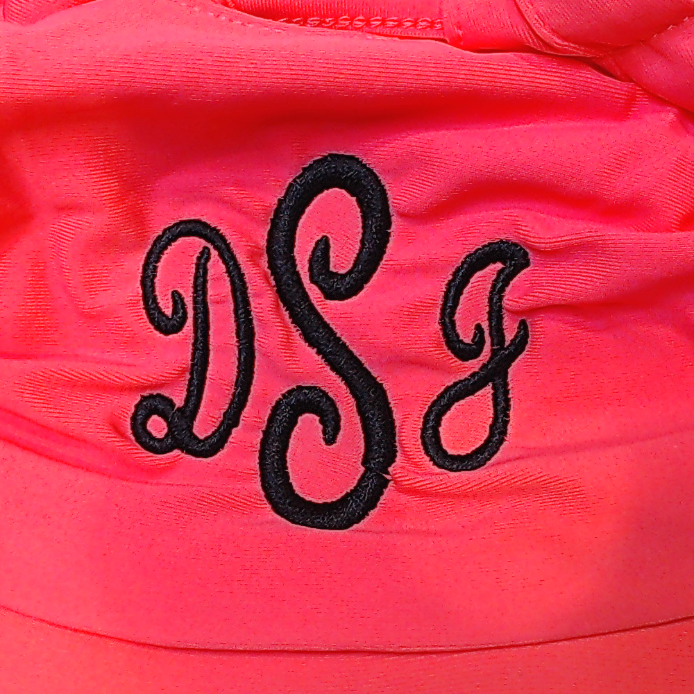 BLOOPER SWIM: Monogrammed Swim Visor