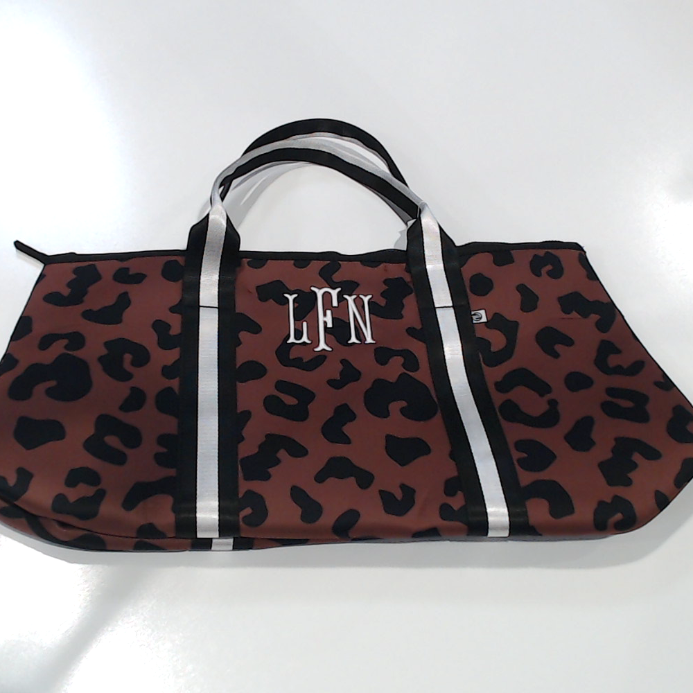 BLOOPER BAG: Monogrammed Neoprene Carry On Bag