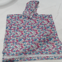 BLOOPER KIDS: Monogrammed Toddler Hooded Towel Poncho