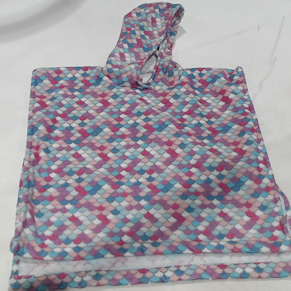 BLOOPER KIDS: Monogrammed Toddler Hooded Towel Poncho