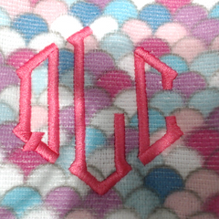 BLOOPER KIDS: Monogrammed Toddler Hooded Towel Poncho