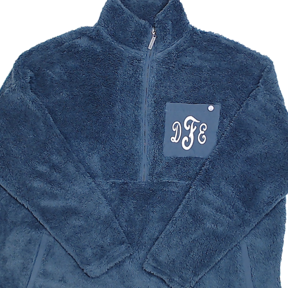BLOOPER CLOTHING: Monogrammed Sherpa Pullover Tunic