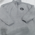 BLOOPER CLOTHING: Monogrammed Sherpa Pullover