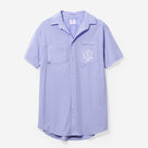 Monogrammed Fishing Shirt | Lavender