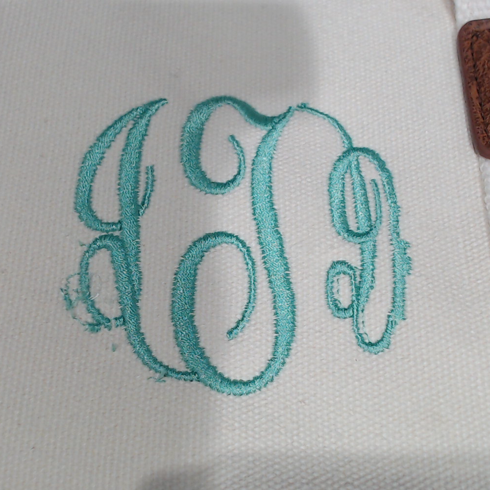 BLOOPER : Monogrammed Rolling Tote